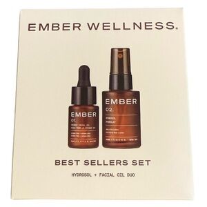 Ember Wellness Rose Otto Hydrosol Spray & Facial Oil Set- Jilly Box Winter 2025